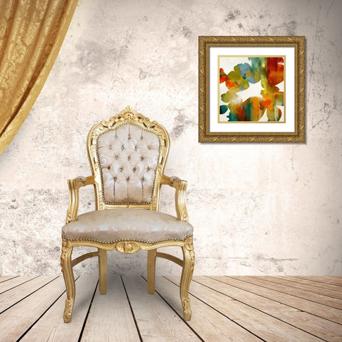 Allegory I Gold Ornate Wood Framed Art Print with Double Matting by Carlson, Hannah