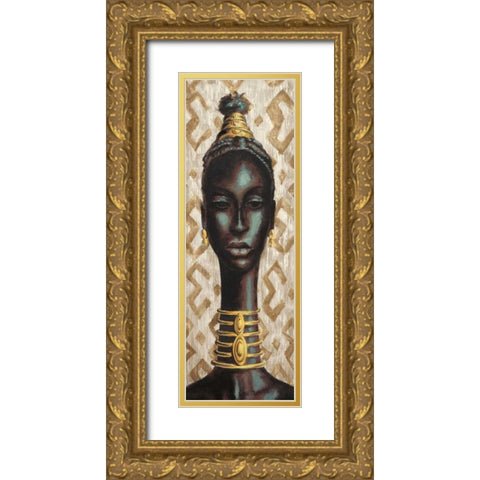 Nobility I Gold Ornate Wood Framed Art Print with Double Matting by Morgan, Joseph