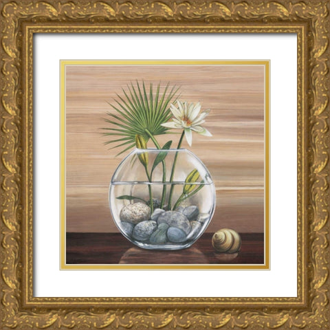 True Nature I Gold Ornate Wood Framed Art Print with Double Matting by Ross, Yuki