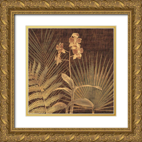 Sanur I Gold Ornate Wood Framed Art Print with Double Matting by Seba, John