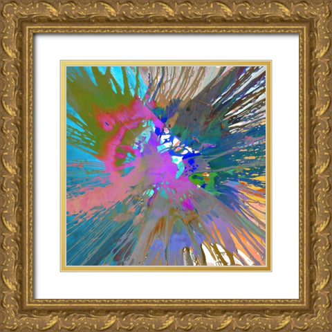 Unabashed III Gold Ornate Wood Framed Art Print with Double Matting by Evans, Josh