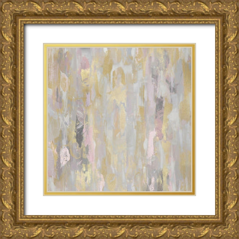 Reveal Pink Blush I Gold Ornate Wood Framed Art Print with Double Matting by Martin, Jennifer