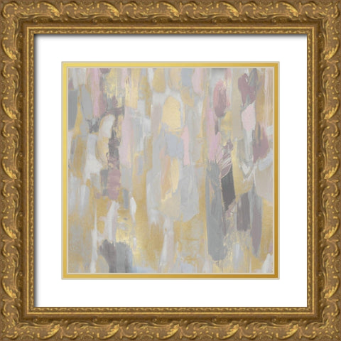 Reveal Pink Blush II Gold Ornate Wood Framed Art Print with Double Matting by Martin, Jennifer