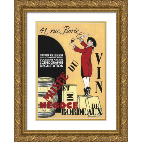 Jour D ouverture Gold Ornate Wood Framed Art Print with Double Matting by Got, Jean-Pierre