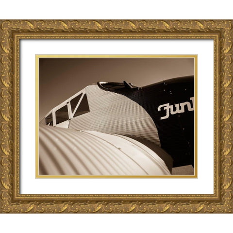 Cock Pit II Gold Ornate Wood Framed Art Print with Double Matting by Slemp, John
