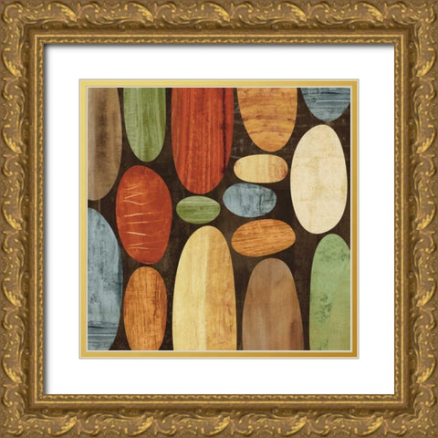 Hangin II Gold Ornate Wood Framed Art Print with Double Matting by Thompson, Justin