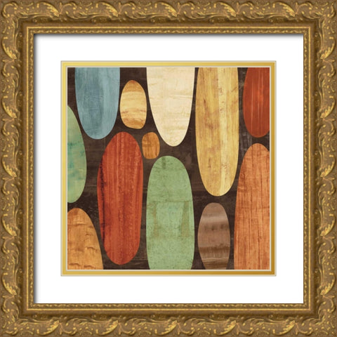 Hangin I Gold Ornate Wood Framed Art Print with Double Matting by Thompson, Justin