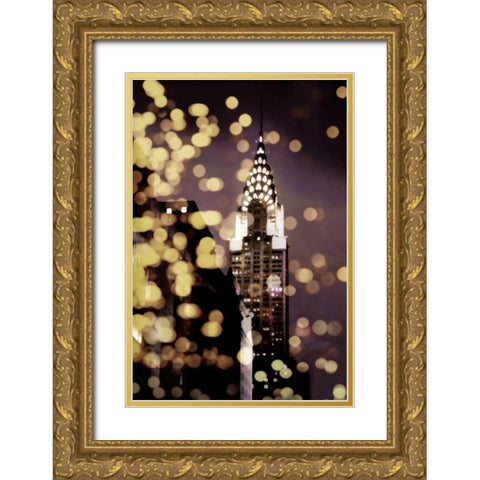 Icon-NYC Gold Ornate Wood Framed Art Print with Double Matting by Carrigan, Kate