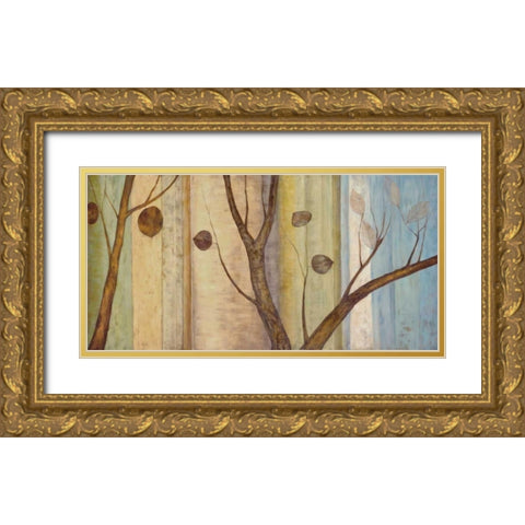 Hush I Gold Ornate Wood Framed Art Print with Double Matting by Douglas, Kelly