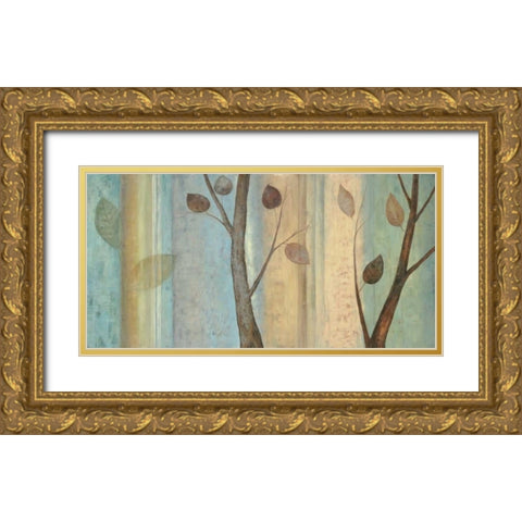 Hush II Gold Ornate Wood Framed Art Print with Double Matting by Douglas, Kelly