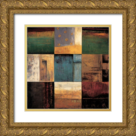 Diversified I Gold Ornate Wood Framed Art Print with Double Matting by Morrison, Kurt