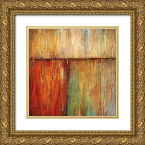 Intent Gold Ornate Wood Framed Art Print with Double Matting by Morrison, Kurt