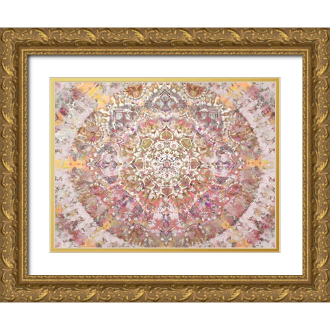 Tapestry Dream II Gold Ornate Wood Framed Art Print with Double Matting by Kearns, Molly