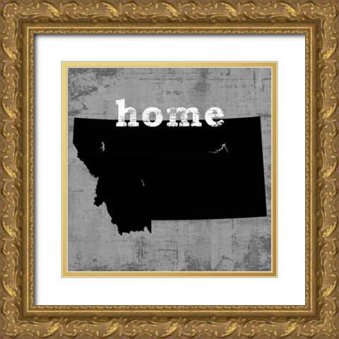 Montana Gold Ornate Wood Framed Art Print with Double Matting by Wilson, Luke