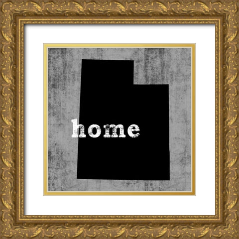 Utah  Gold Ornate Wood Framed Art Print with Double Matting by Wilson, Luke