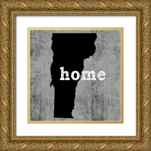 Vermont  Gold Ornate Wood Framed Art Print with Double Matting by Wilson, Luke