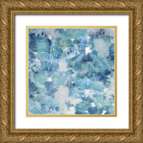 Dynamic I Gold Ornate Wood Framed Art Print with Double Matting by Garcia, Mimi