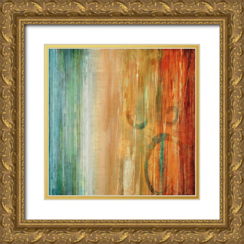 Perennial I Gold Ornate Wood Framed Art Print with Double Matting by Hansen, Max