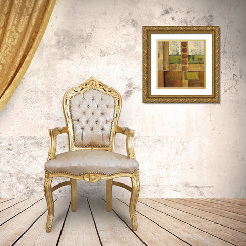 Diversity I Gold Ornate Wood Framed Art Print with Double Matting by Klung, Mike
