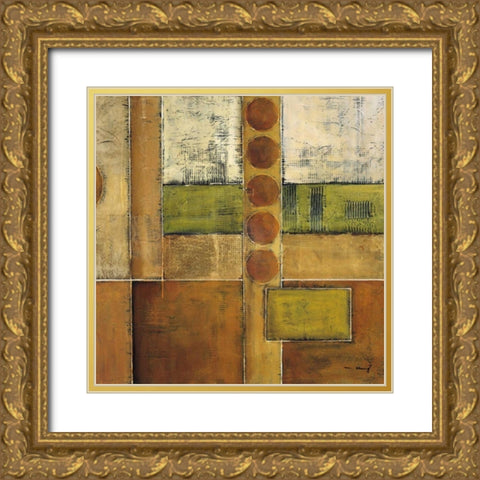 Diversity I Gold Ornate Wood Framed Art Print with Double Matting by Klung, Mike