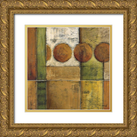 Diversity II Gold Ornate Wood Framed Art Print with Double Matting by Klung, Mike