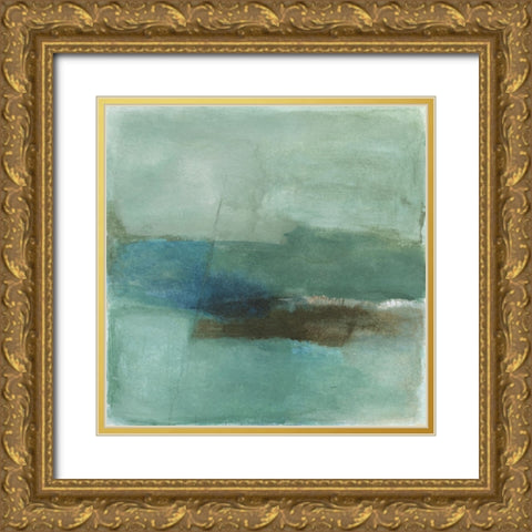 Absence Gold Ornate Wood Framed Art Print with Double Matting by Oppenheimer, Michelle