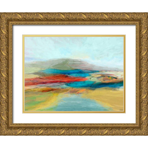 Transformation II Gold Ornate Wood Framed Art Print with Double Matting by Tienhaara, Michael