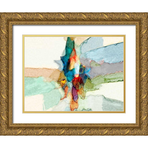 Transformation IV Gold Ornate Wood Framed Art Print with Double Matting by Tienhaara, Michael
