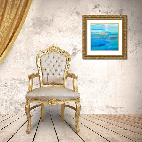 Dreams II Gold Ornate Wood Framed Art Print with Double Matting by Tienhaara, Michael