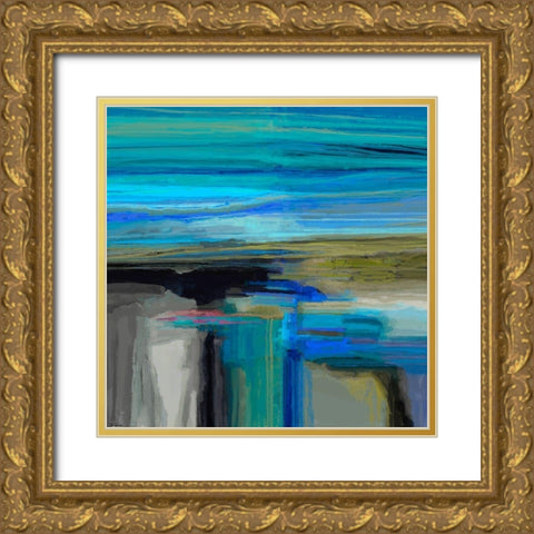 Eternal II Gold Ornate Wood Framed Art Print with Double Matting by Tienhaara, Michael