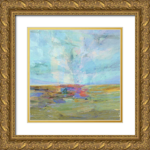 Inclusion II Gold Ornate Wood Framed Art Print with Double Matting by Tienhaara, Michael