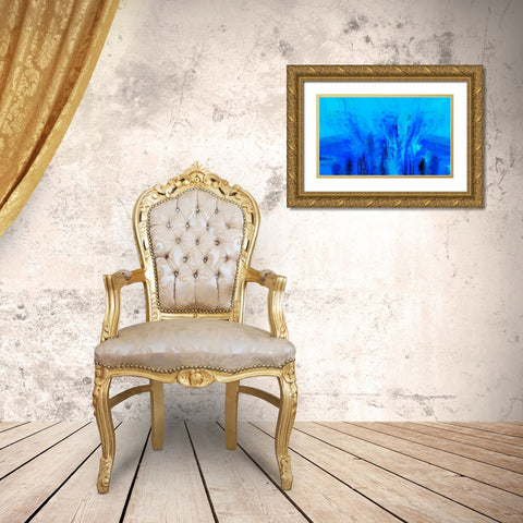 Mood Shift VI Gold Ornate Wood Framed Art Print with Double Matting by Tienhaara, Michael
