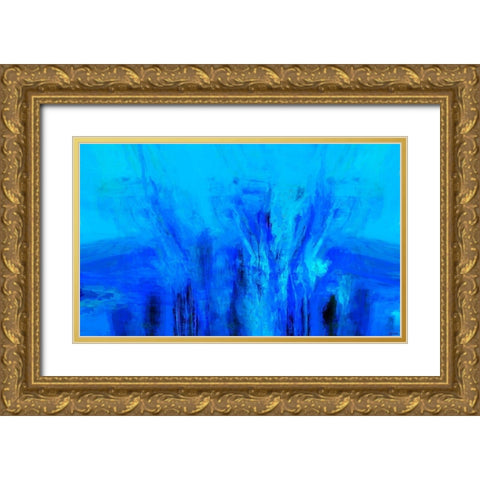 Mood Shift VI Gold Ornate Wood Framed Art Print with Double Matting by Tienhaara, Michael