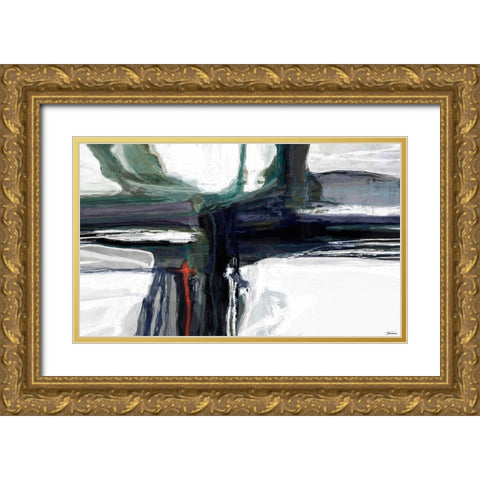 Sculpture I Gold Ornate Wood Framed Art Print with Double Matting by Tienhaara, Michael