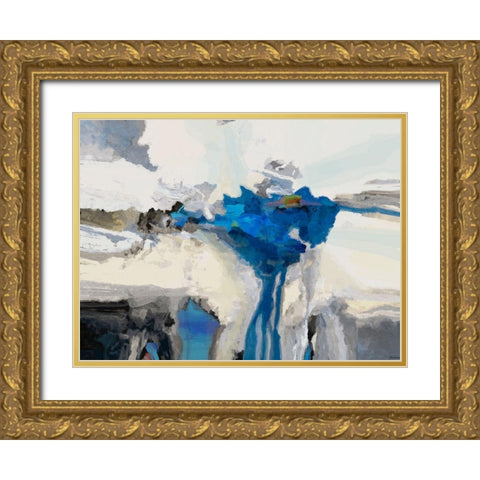 Vigor II Gold Ornate Wood Framed Art Print with Double Matting by Tienhaara, Michael