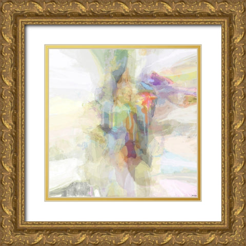 Series I Gold Ornate Wood Framed Art Print with Double Matting by Tienhaara, Michael