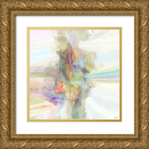 Series II Gold Ornate Wood Framed Art Print with Double Matting by Tienhaara, Michael