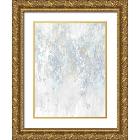 Cascade Suble Gold Ornate Wood Framed Art Print with Double Matting by Robbins, Nikki