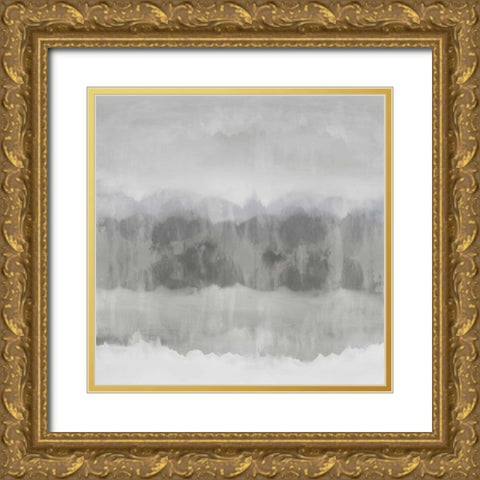 Subtle Movement II Gold Ornate Wood Framed Art Print with Double Matting by Springer, Rachel