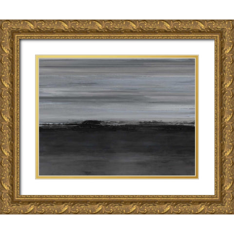 Night by Night Gold Ornate Wood Framed Art Print with Double Matting by Springer, Rachel