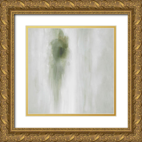 Pause II Gold Ornate Wood Framed Art Print with Double Matting by Springer, Rachel