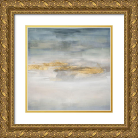 Ethereal III Gold Ornate Wood Framed Art Print with Double Matting by Springer, Rachel