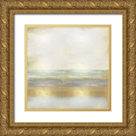 Golden Reflection Gold Ornate Wood Framed Art Print with Double Matting by Hamilton, Taylor