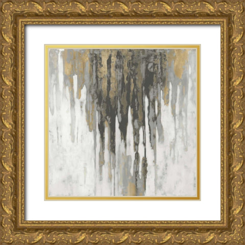 Neutral Space III Gold Ornate Wood Framed Art Print with Double Matting by Conley, Tom