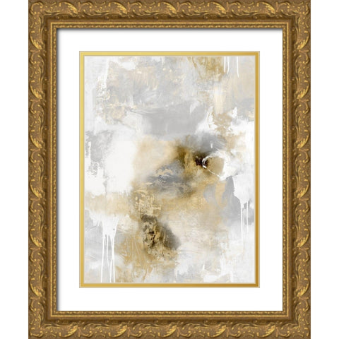 Irresistible Tan I Gold Ornate Wood Framed Art Print with Double Matting by Bridges, Tate
