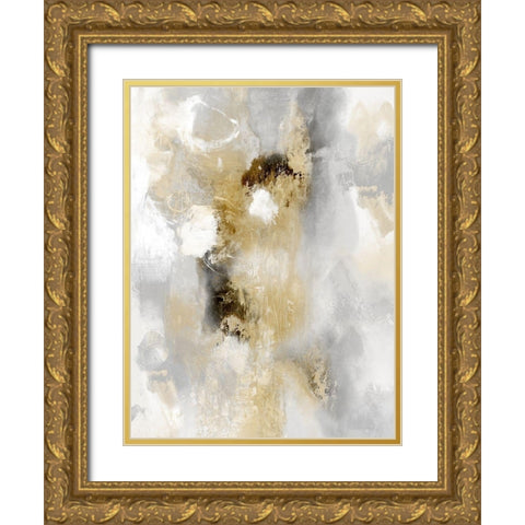 Irresistible Tan II Gold Ornate Wood Framed Art Print with Double Matting by Bridges, Tate