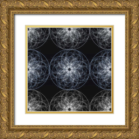 Full of Energy Gold Ornate Wood Framed Art Print with Double Matting by Anderson, Tyler