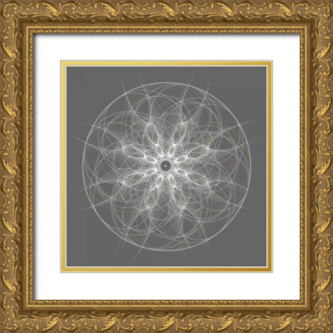 Positive Energy II Gold Ornate Wood Framed Art Print with Double Matting by Anderson, Tyler