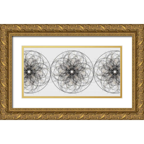 Energy in Balance II Gold Ornate Wood Framed Art Print with Double Matting by Anderson, Tyler