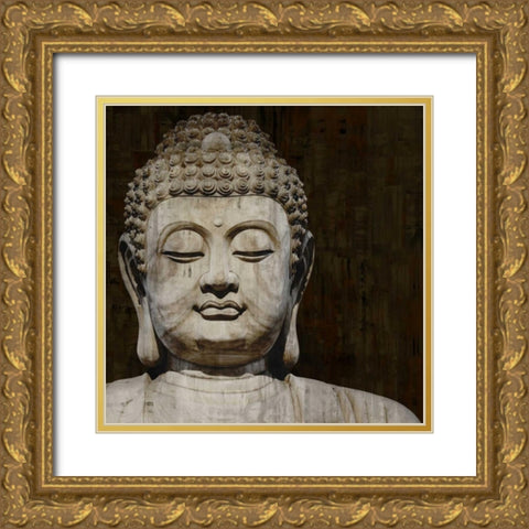 Meditative II Gold Ornate Wood Framed Art Print with Double Matting by Bray, Tom